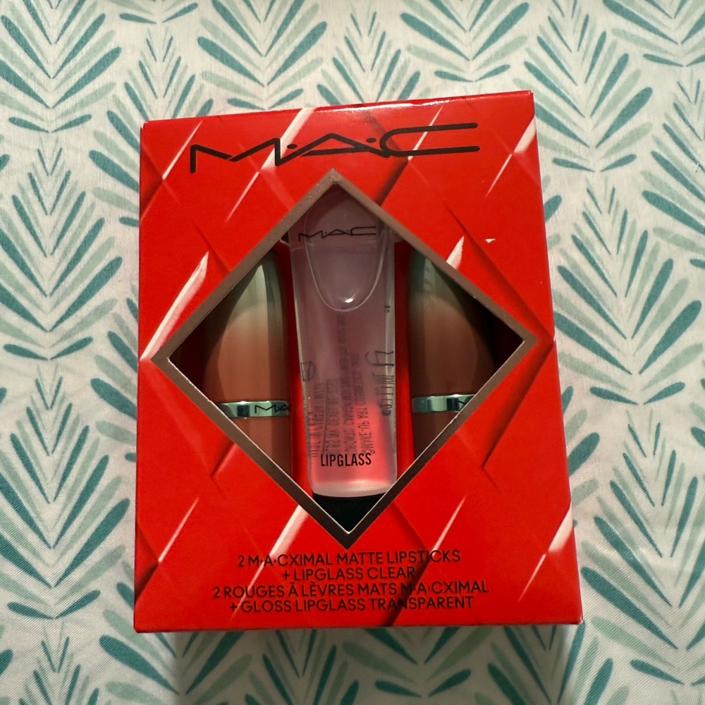 MAC Cosmetics Lipstick and Lipglass Trio